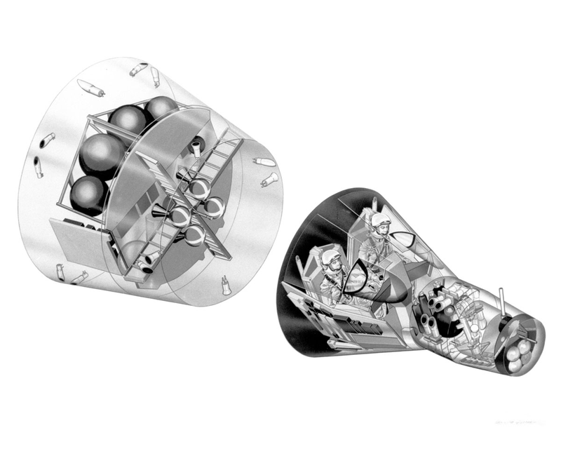 Illustration for article titled Get lost in these fascinating spacecraft cutaway illustrations